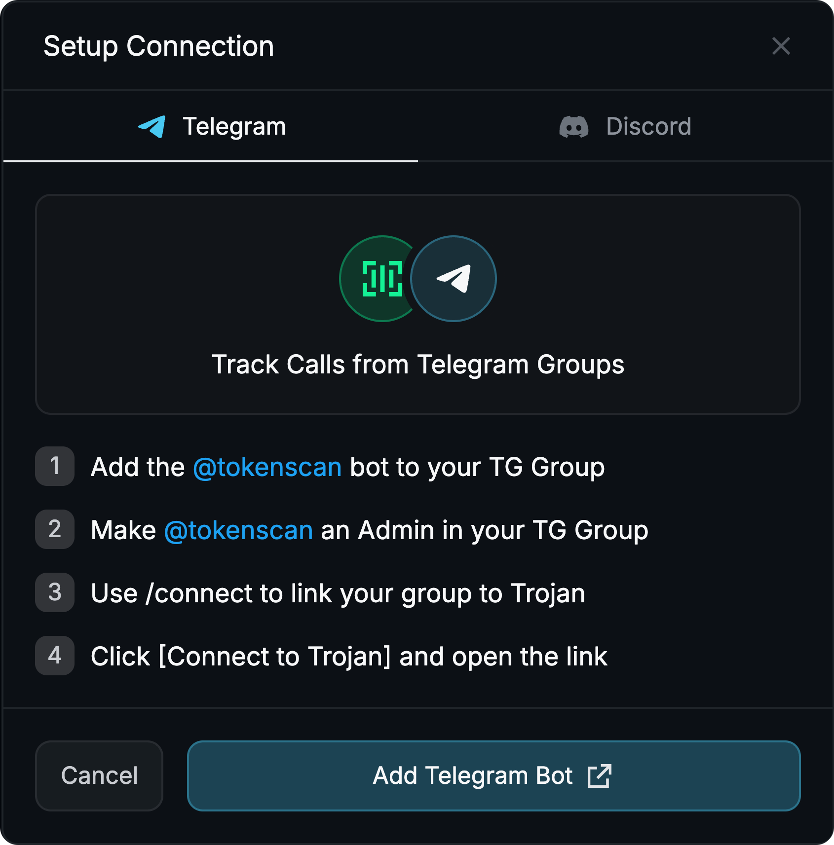 Telegram instructions